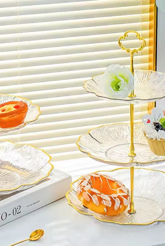 3 Tier Lux Acrylic Cake Stand - Home Phase