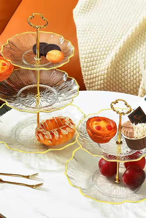 3 Tier Lux Acrylic Cake Stand - Home Phase