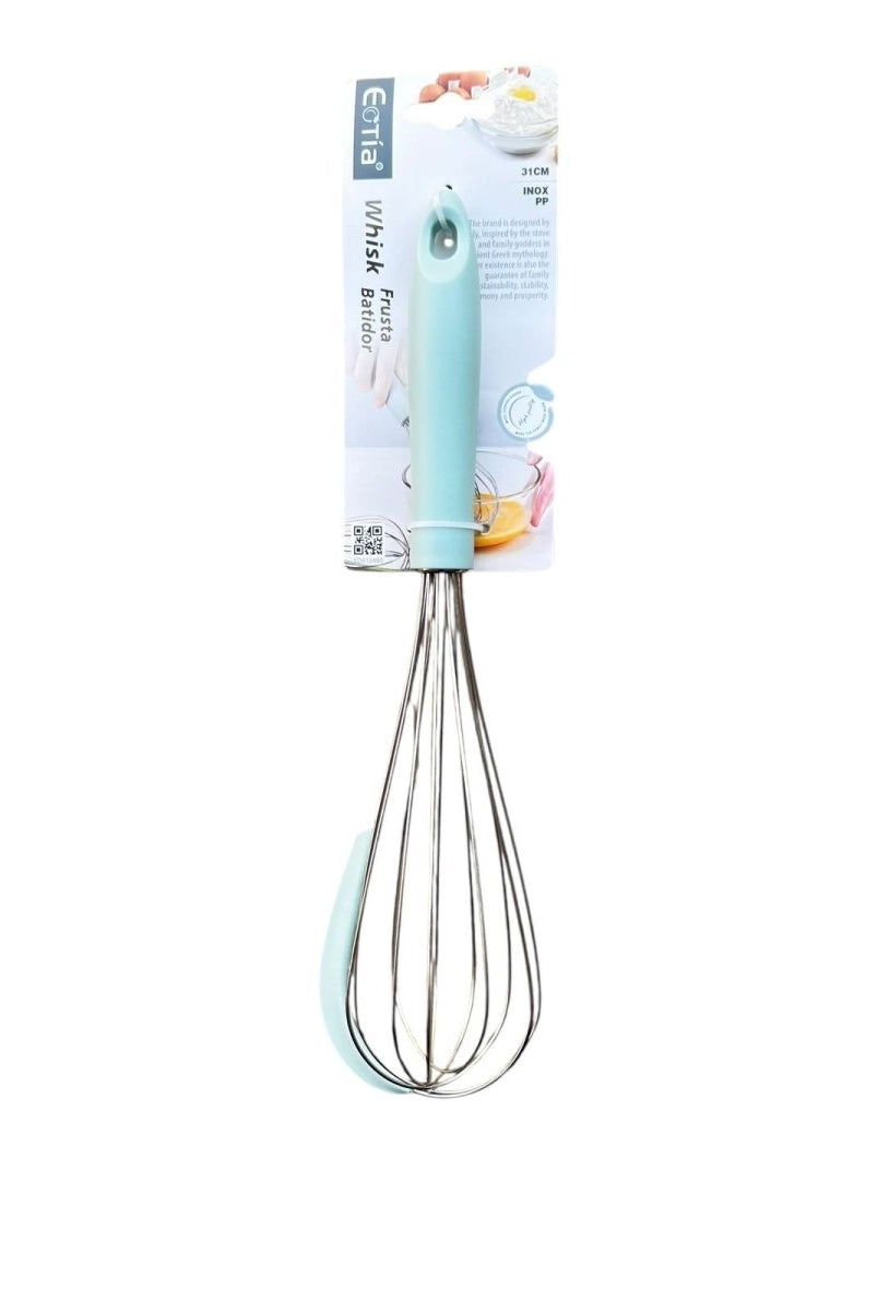 Eotia Stainless Steel Whisk With Scraper - 31 cm - Home Phase