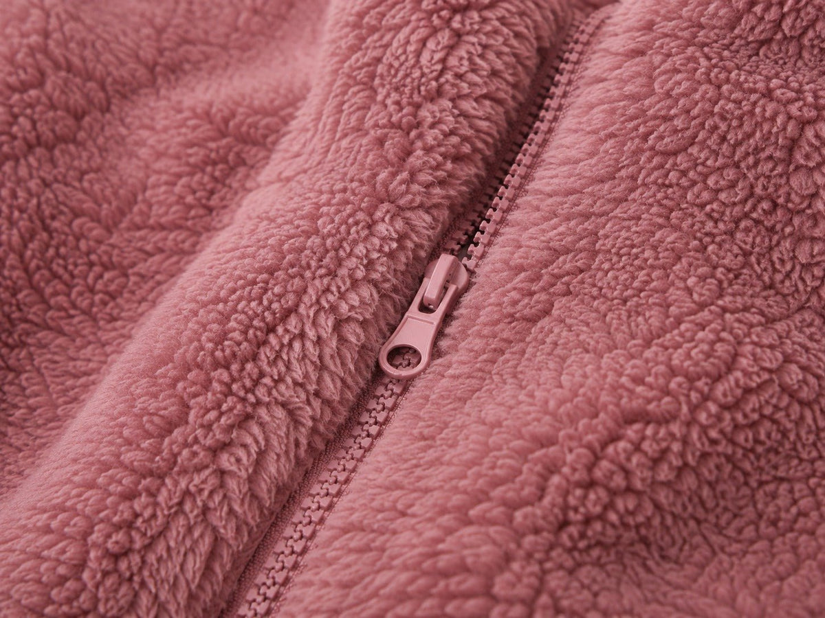 Ladies Mink Fleece Zip Thru Jacket - StylePhase SA