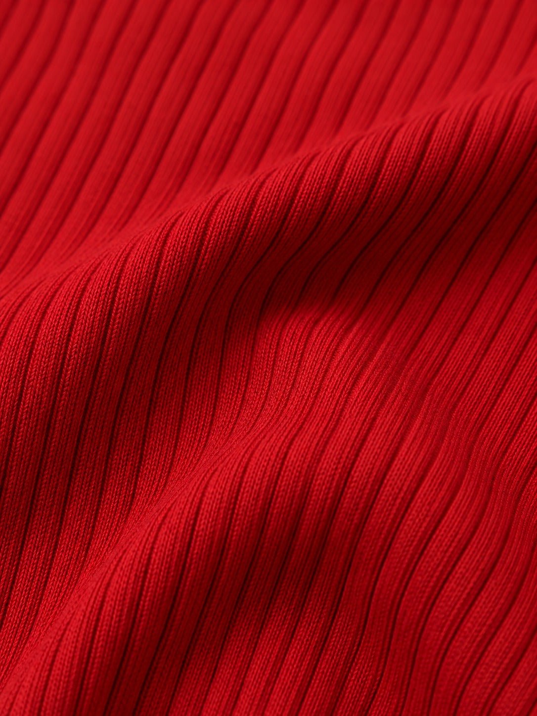 Ladies Red Rib Two Piece Set- New Feeling - StylePhase SA