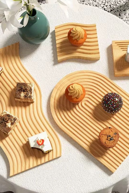 Modern Dome Bamboo Tray - Home Phase