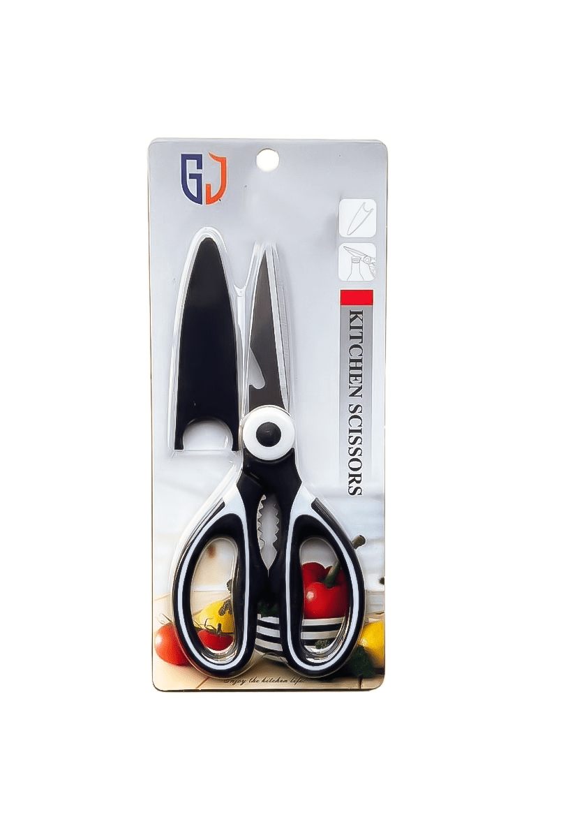 Multifunctional Kitchen Scissor With Safety Cover - Home Phase