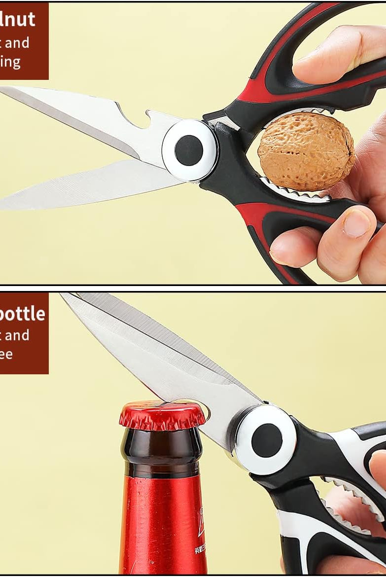 Multifunctional Kitchen Scissor With Safety Cover - Home Phase