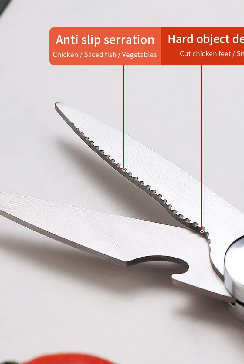 Multifunctional Kitchen Scissor With Safety Cover - Home Phase