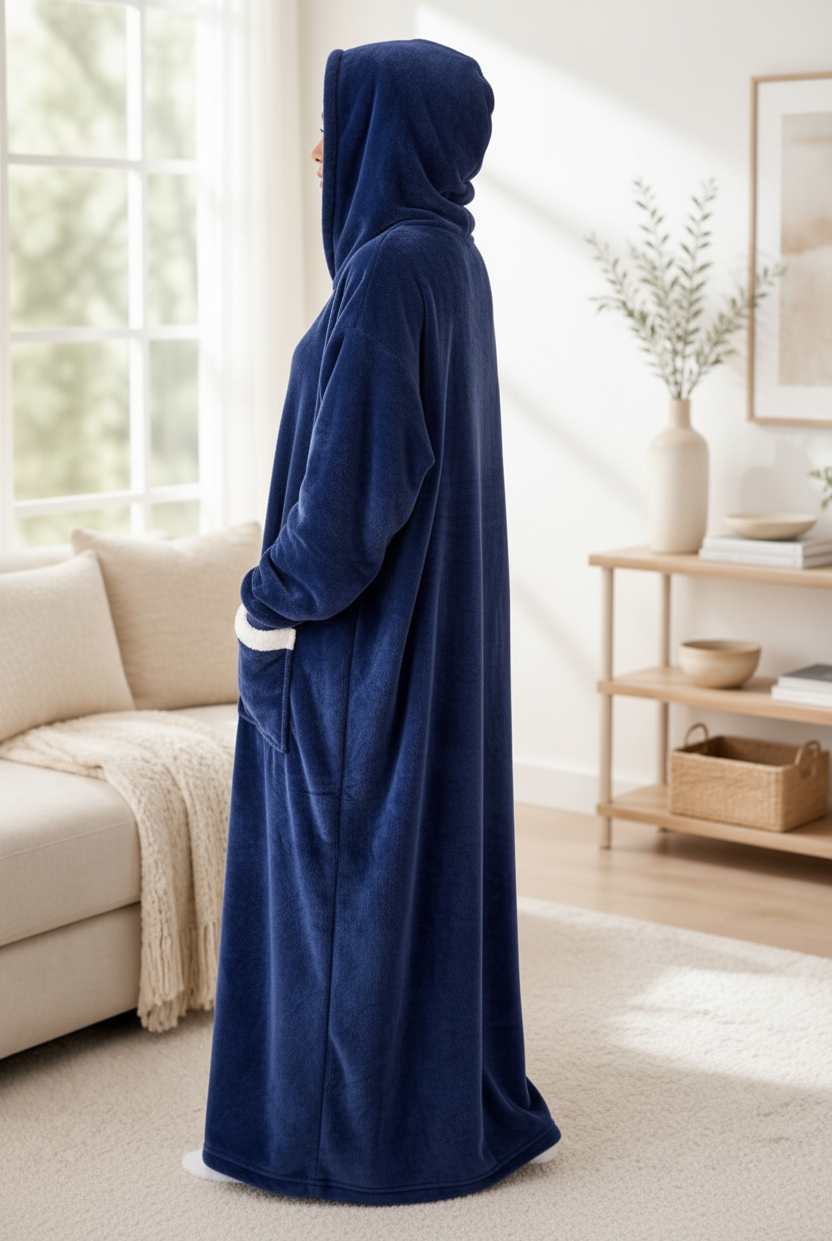 Side View Hidden Face – Navy