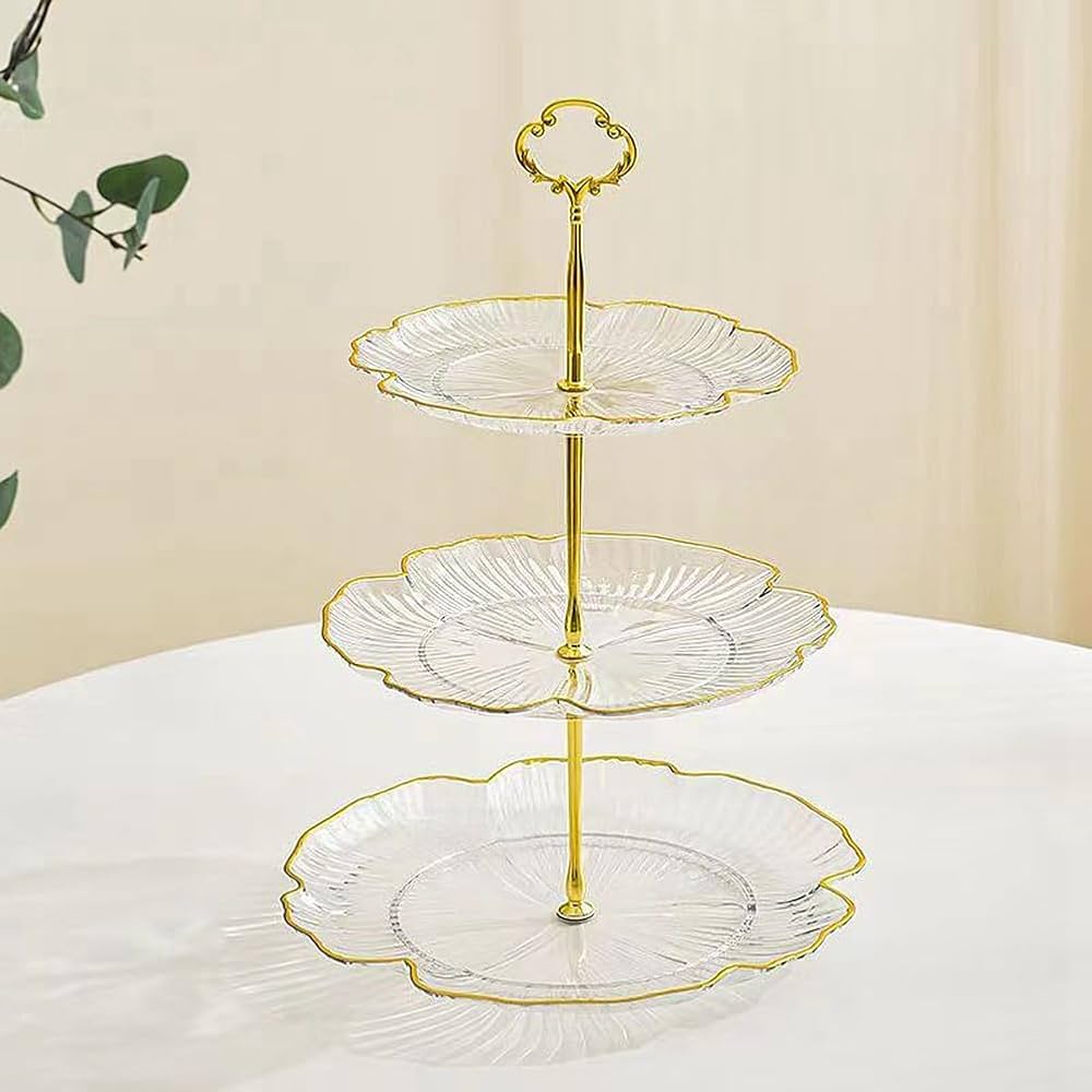 3 Tier Lux Acrylic Cake Stand - Home Phase