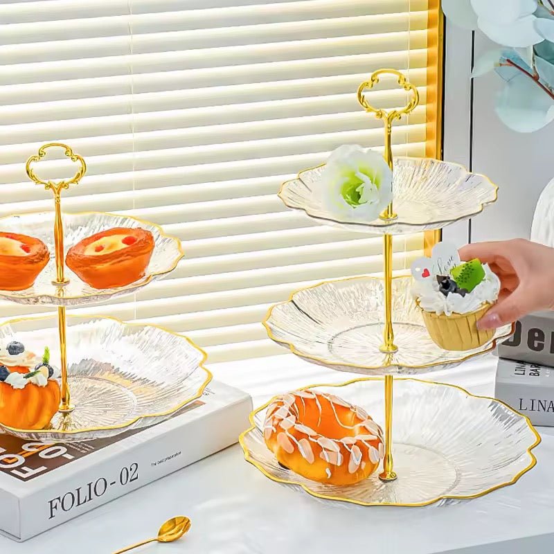 3 Tier Lux Acrylic Cake Stand - Home Phase