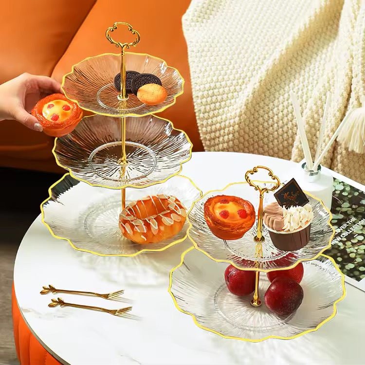 3 Tier Lux Acrylic Cake Stand - Home Phase