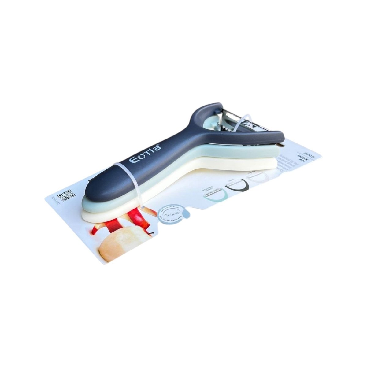 3PC EOTIA Vegetable Peeler Set - Home Phase