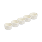 5PC Cereamic White Ramekin Set - 7cm - Home Phase