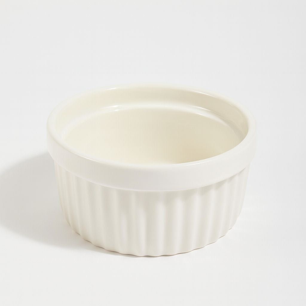5PC Cereamic White Ramekin Set - 7cm - Home Phase