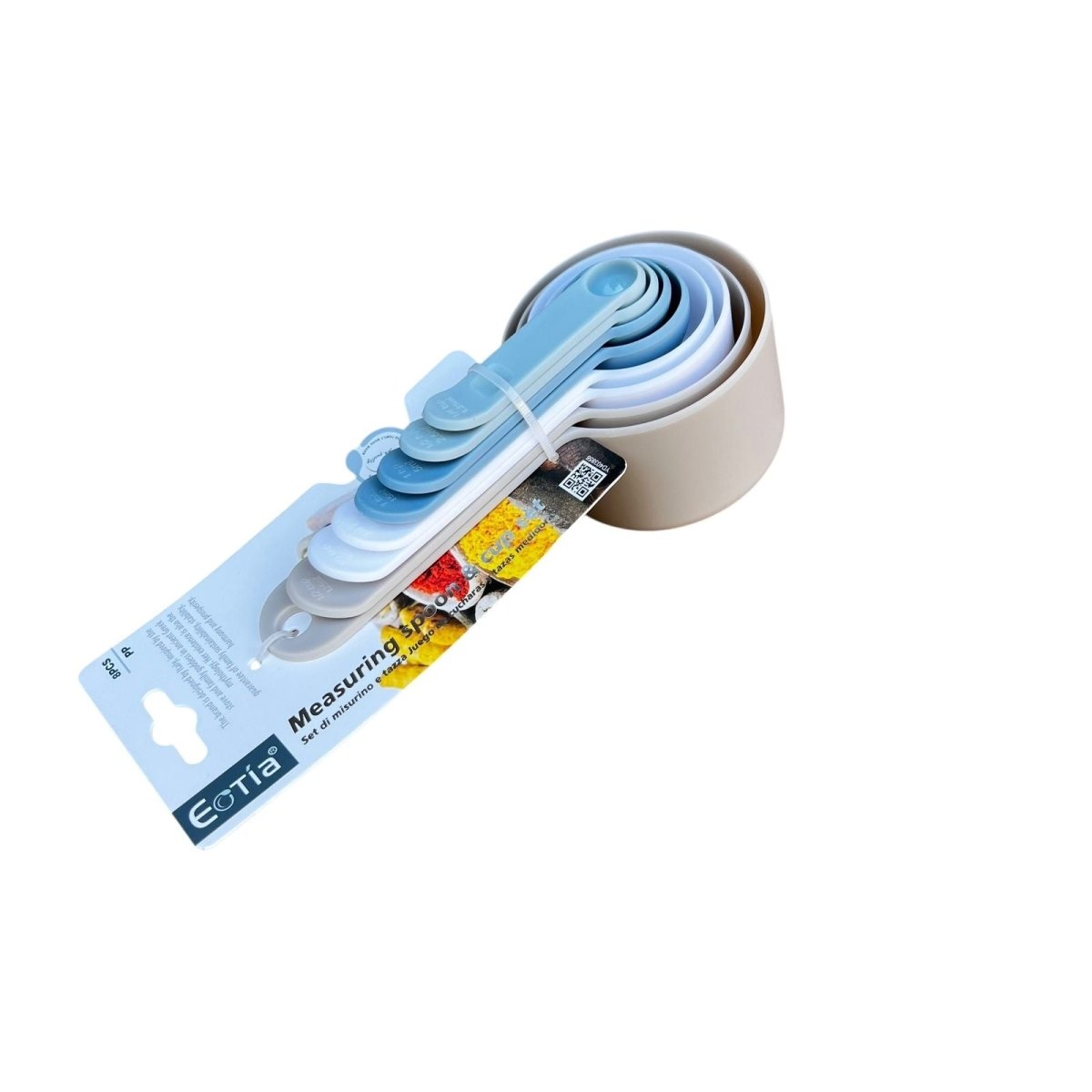 Eotia 8 PC Measuring Spoon & Cup Set - Home Phase