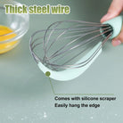 Eotia Stainless Steel Whisk With Scraper - 31 cm - Home Phase
