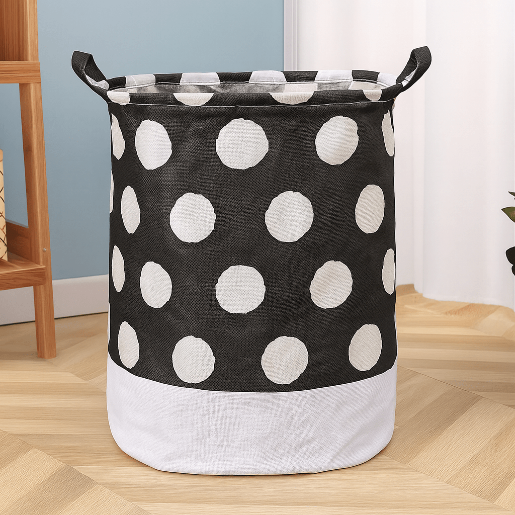 Fabric Laundry Basket - 35 x 45 cm - Home Phase