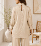 Ladies Beige New Feeling Two-Piece Set - StylePhase SA