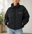 Ladies Black Bomber Jacket - StylePhase SA