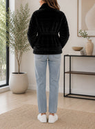 Ladies Black Fur Jacket - StylePhase SA