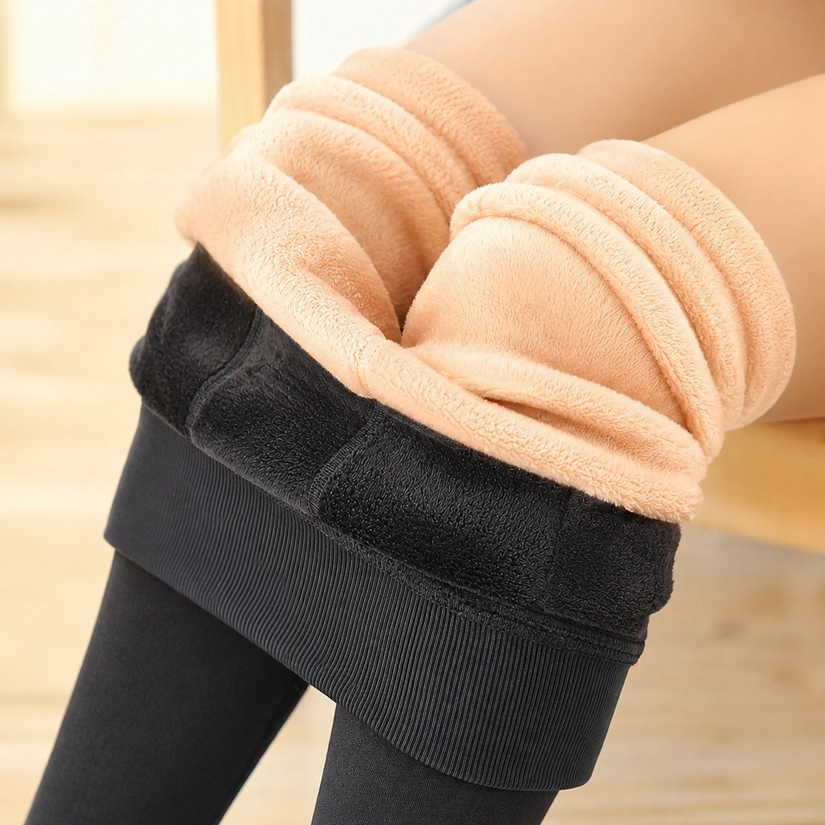 Ladies Black Winter Leggins - StylePhase SA