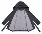 Ladies Black Wool Blend Zip Jacket - StylePhase SA