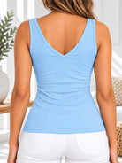 Ladies Blue Vest Top - StylePhase SA