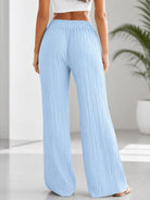 Ladies Draw String Pants-Blue - StylePhase SA