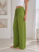 Ladies Draw String Pants-Green - StylePhase SA