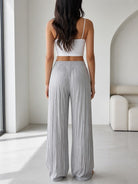 Ladies Draw String Pants-Grey - StylePhase SA