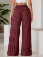 Ladies Draw String Pants-Maroon - StylePhase SA