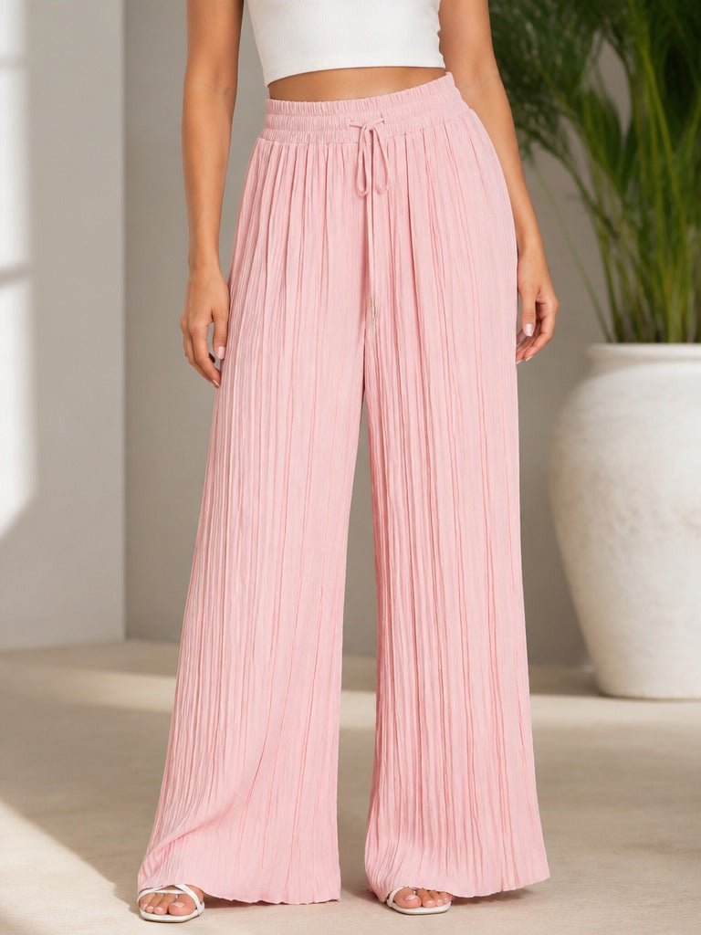 Ladies Draw String Pants-Peach - StylePhase SA