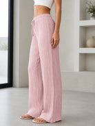 Ladies Draw String Pants-Peach - StylePhase SA
