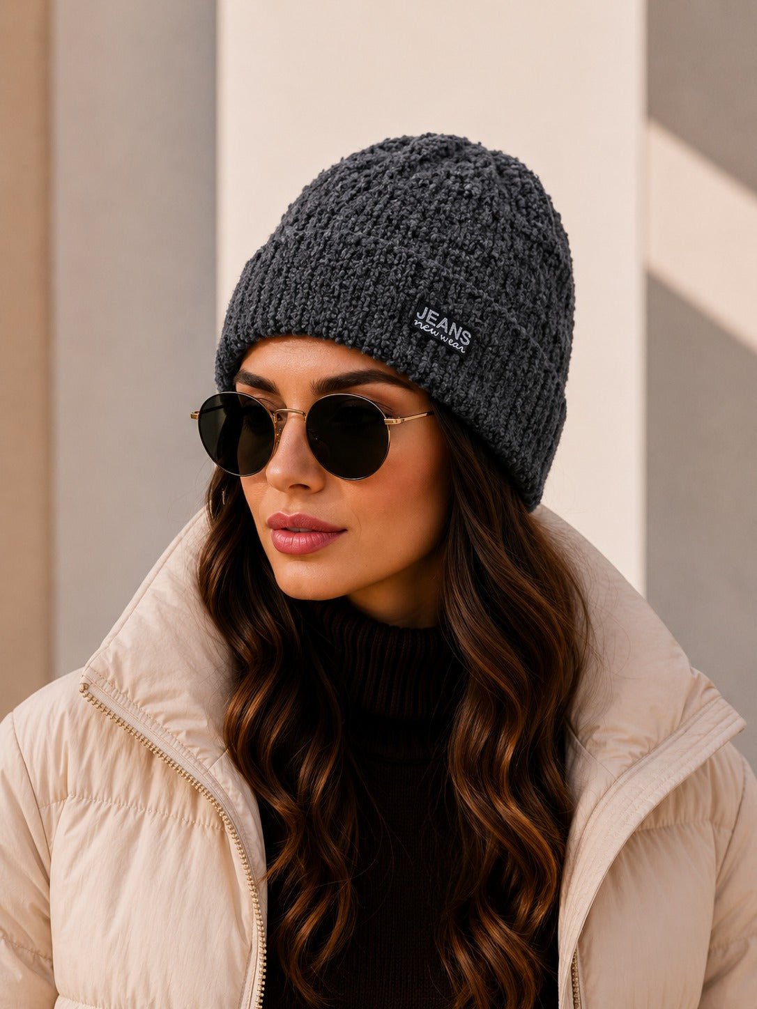 Ladies Grey Fleece Beanie - StylePhase SA