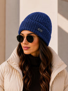 Ladies Navy Fleece Beanie - StylePhase SA