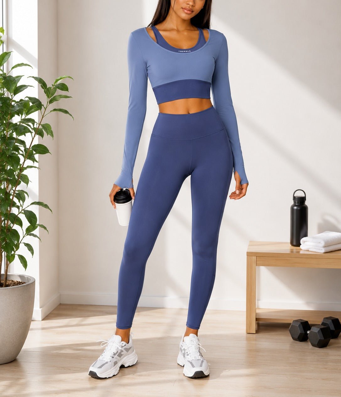 Ladies New Feeling 3 Piece Activewear Set - StylePhase SA