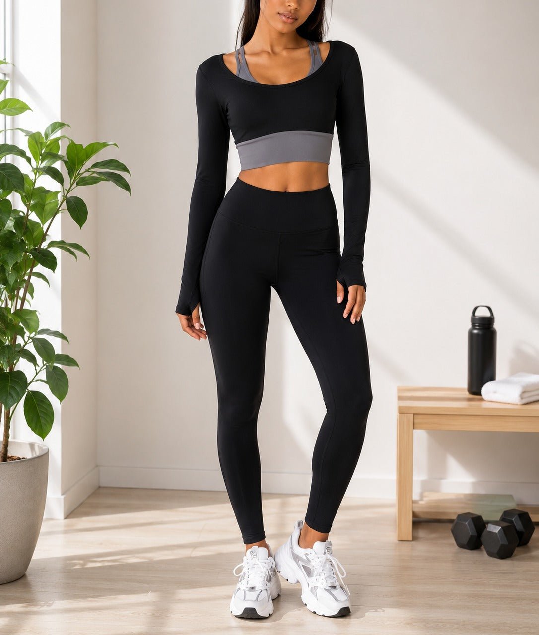 Ladies New Feeling 3 Piece Activewear Set - StylePhase SA