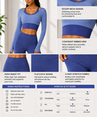 Ladies New Feeling 3 Piece Activewear Set - StylePhase SA