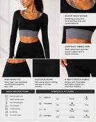 Ladies New Feeling 3 Piece Activewear Set - StylePhase SA