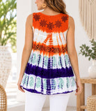 Ladies Orange Tye Dye Top - StylePhase SA