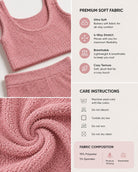 Ladies Pink Fur Two Piece Set - StylePhase SA