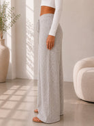 Ladies Stone Drawstring Knitwear Pants - StylePhase SA