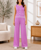 Ladies Two-Piece Pink Set- New Feeling - StylePhase SA