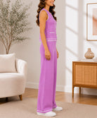 Ladies Two-Piece Pink Set- New Feeling - StylePhase SA