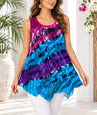 Ladies Tye Dye Top -Pink - StylePhase SA