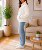 Ladies White Zip Fleece Jacket - StylePhase SA