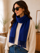 Ladies Winter Scarf -Blue - StylePhase SA