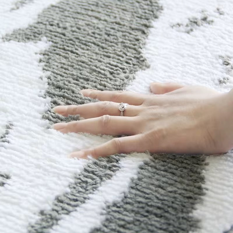 Marble Printed Bathroom Mat - 40 x 60 cm - Home Phase