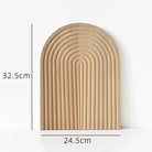 Modern Dome Bamboo Tray - Home Phase