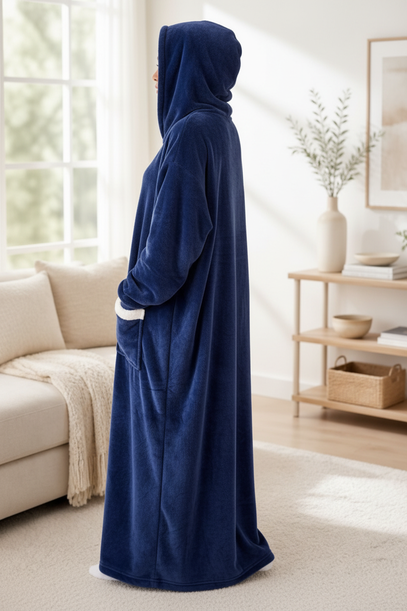 Side View Hidden Face – Navy