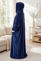 Side View Hidden Face – Navy