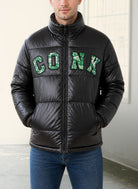 Unisex Green Printed Jacket - Conk - StylePhase SA